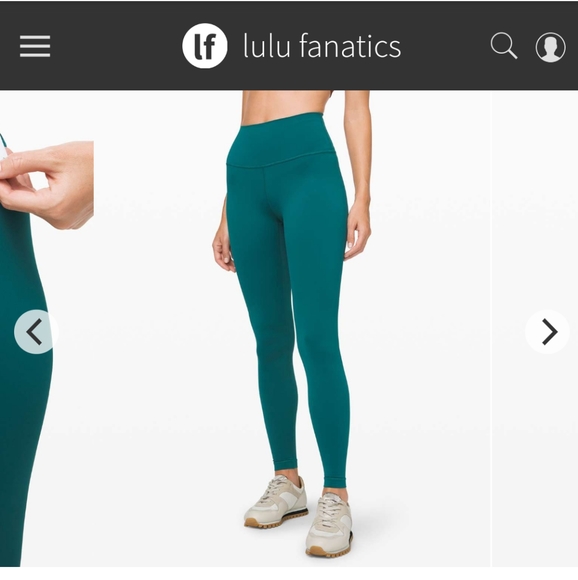 lululemon athletica Pants - Lululemon wunder under HR tight nulux, 23"